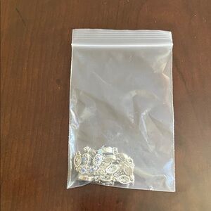 Silver and Blue Charm Bracelet